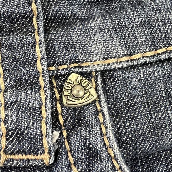 Kut from the Kloth Mid Rise Denim Bermuda Shorts Size 2 - Picture 11 of 14